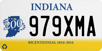 IN license plate 979XMA