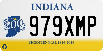IN license plate 979XMP