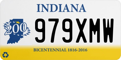 IN license plate 979XMW