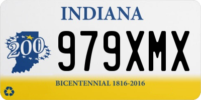 IN license plate 979XMX
