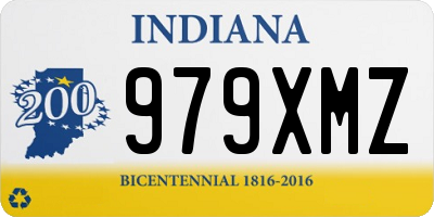 IN license plate 979XMZ