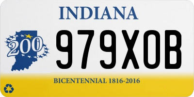 IN license plate 979XOB