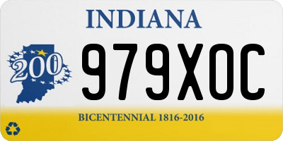 IN license plate 979XOC