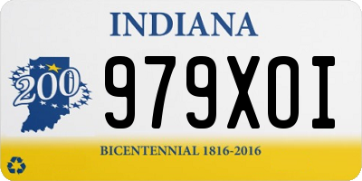 IN license plate 979XOI