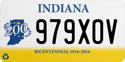 IN license plate 979XOV