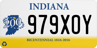 IN license plate 979XOY
