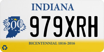 IN license plate 979XRH