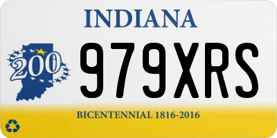 IN license plate 979XRS