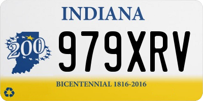 IN license plate 979XRV