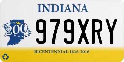 IN license plate 979XRY