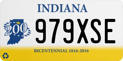 IN license plate 979XSE