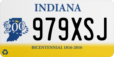 IN license plate 979XSJ