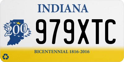 IN license plate 979XTC