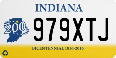 IN license plate 979XTJ