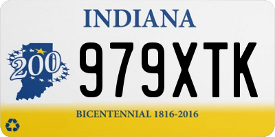 IN license plate 979XTK
