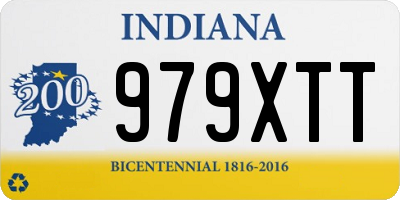 IN license plate 979XTT