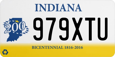 IN license plate 979XTU