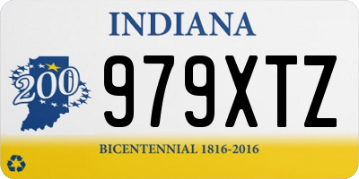 IN license plate 979XTZ