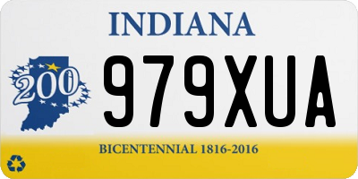 IN license plate 979XUA