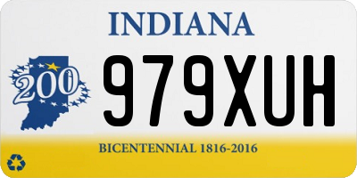 IN license plate 979XUH