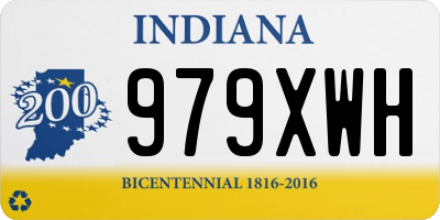 IN license plate 979XWH