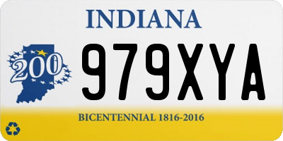 IN license plate 979XYA