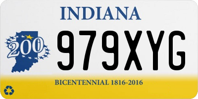 IN license plate 979XYG