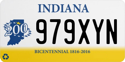 IN license plate 979XYN