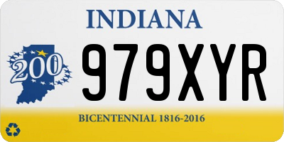 IN license plate 979XYR