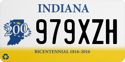 IN license plate 979XZH