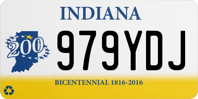 IN license plate 979YDJ