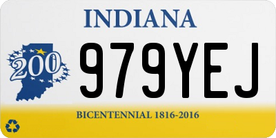 IN license plate 979YEJ