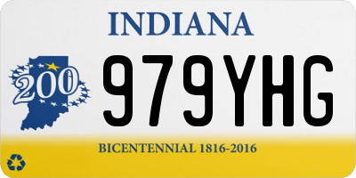 IN license plate 979YHG