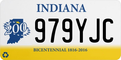 IN license plate 979YJC
