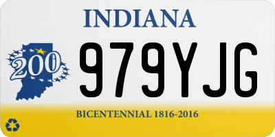 IN license plate 979YJG