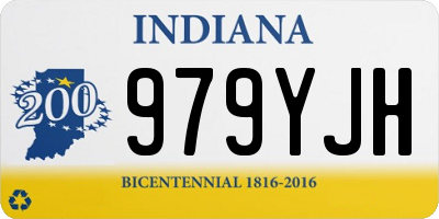 IN license plate 979YJH