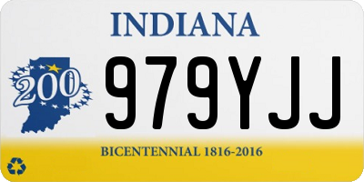 IN license plate 979YJJ