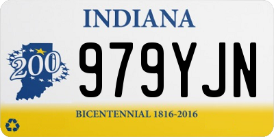 IN license plate 979YJN