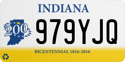IN license plate 979YJQ