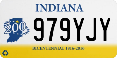 IN license plate 979YJY