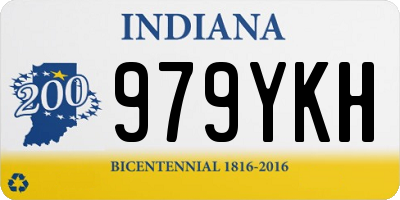 IN license plate 979YKH