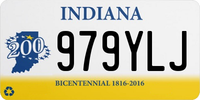 IN license plate 979YLJ