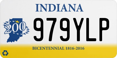 IN license plate 979YLP