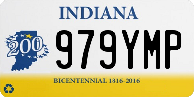IN license plate 979YMP