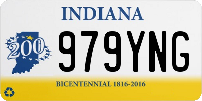 IN license plate 979YNG