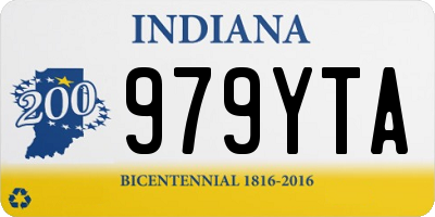 IN license plate 979YTA