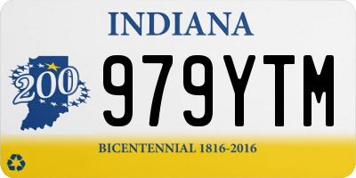 IN license plate 979YTM