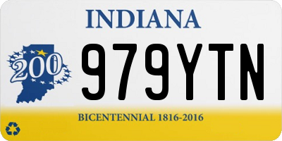 IN license plate 979YTN