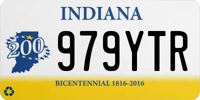 IN license plate 979YTR