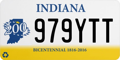 IN license plate 979YTT